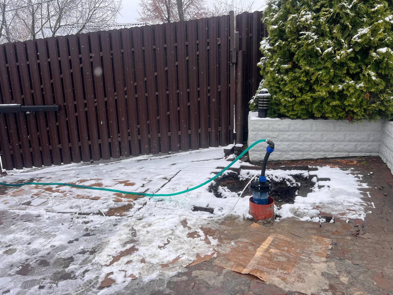 Особенности бурения скважин зимой в Новосибирске